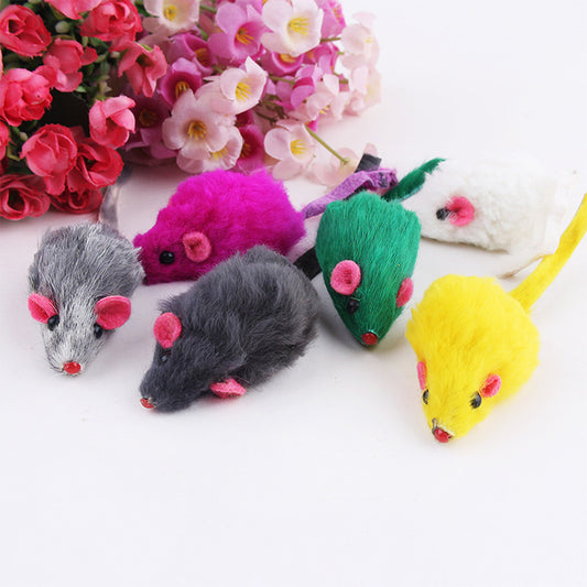 The Vela Play-Pack: 10-Piece Plush Mouse Set