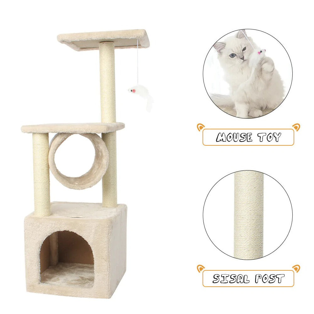 The Vela Sky-High Feline Retreat & Play Tower