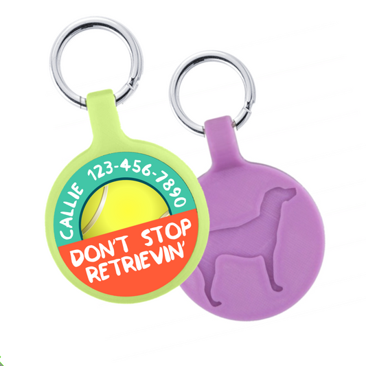The Vela Vivid-ID: Ecoplastic Personalized Pet Tag