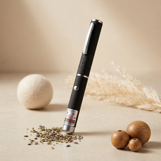 The Vela Beam-Chase: 2-in-1 LED Laser Pointer & Flashlight