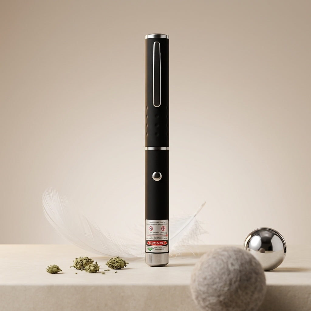 The Vela Beam-Chase: 2-in-1 LED Laser Pointer & Flashlight