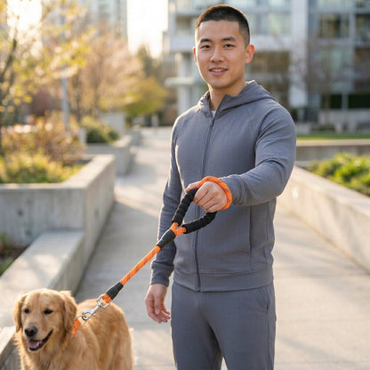 The Vela Glo-Lead: 1.5m Reflective Heavy-Duty Leash