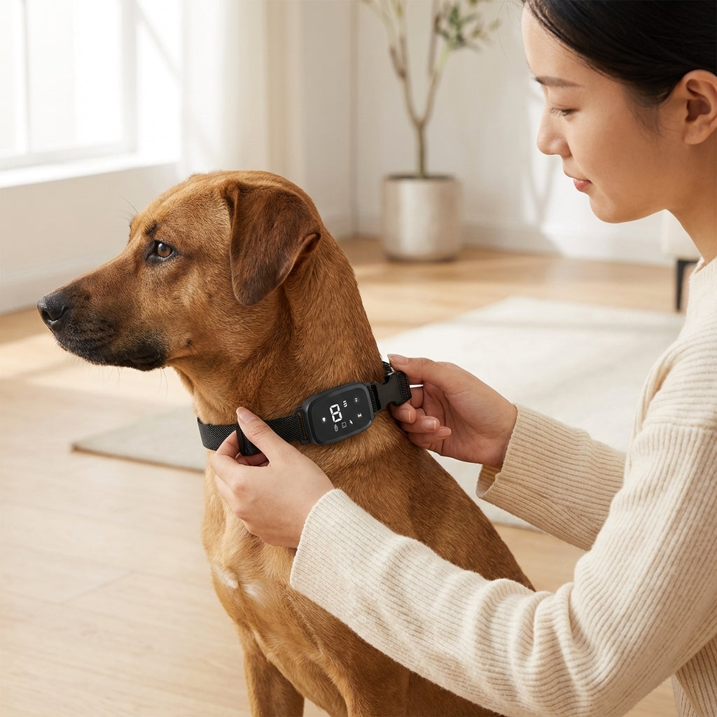 The Vela Guard-Hush: Smart Automatic Anti-Barking Collar