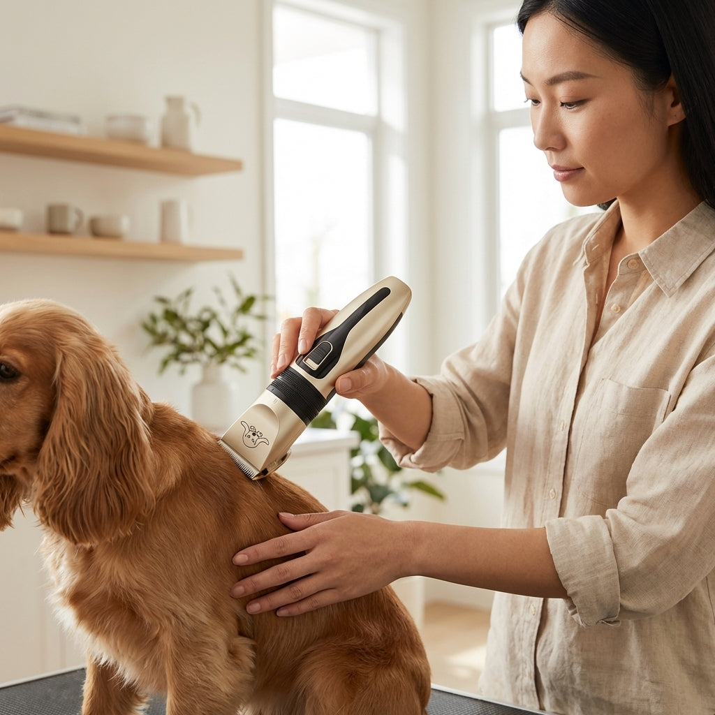 The Vela Precision-Cut: Professional Pet Hair Clipper Set