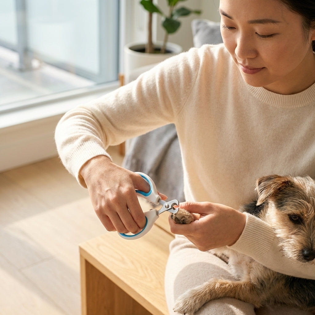 The Vela Precision-Trim: Stainless Steel Pet Nail Scissors