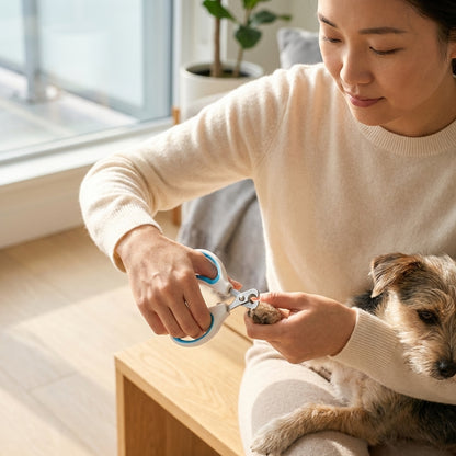 The Vela Precision-Trim: Stainless Steel Pet Nail Scissors
