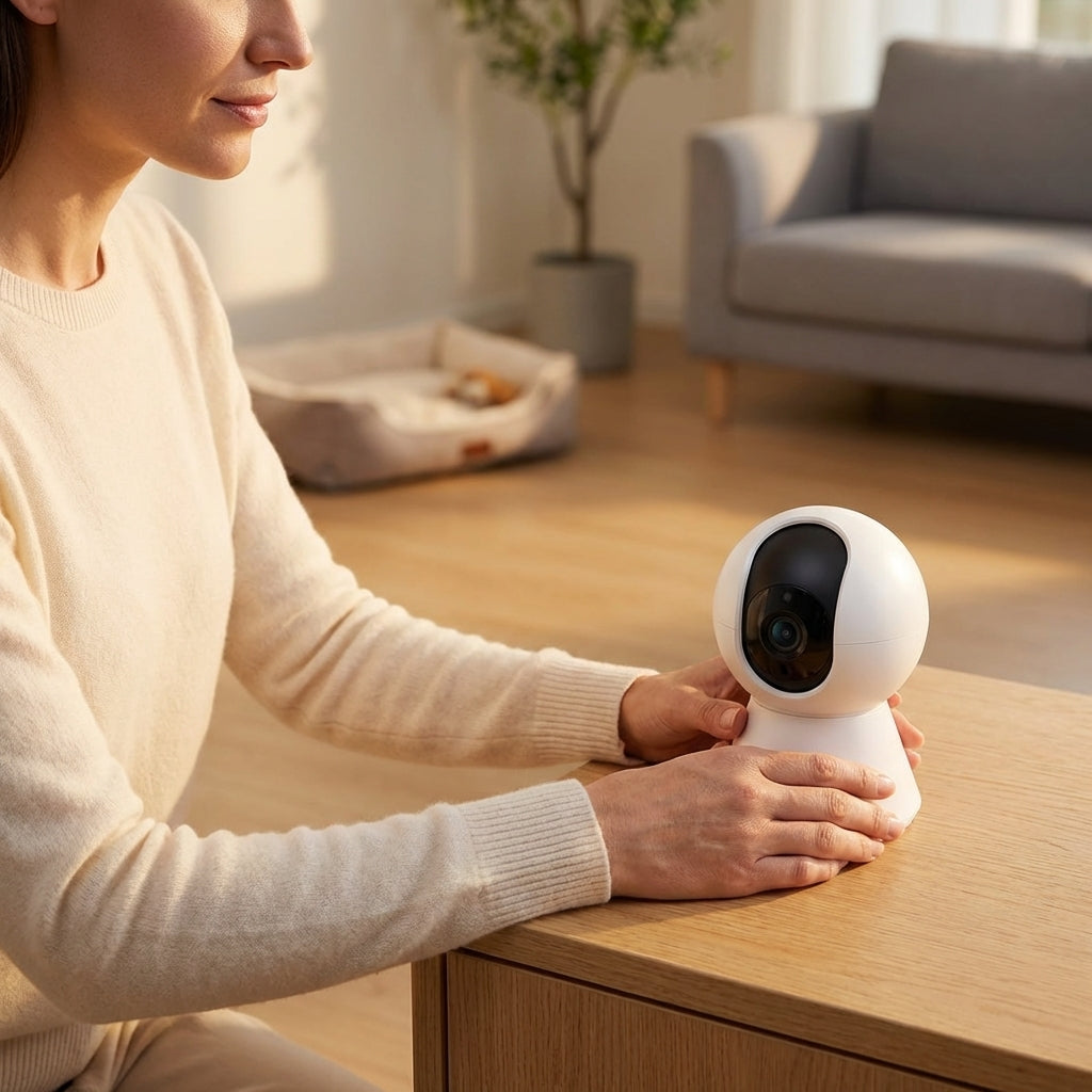 The Vela Guard-Gaze: 4K Smart AI Pet Surveillance Camera
