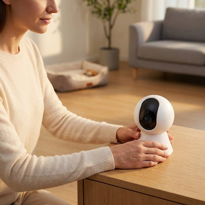 The Vela Guard-Gaze: 4K Smart AI Pet Surveillance Camera
