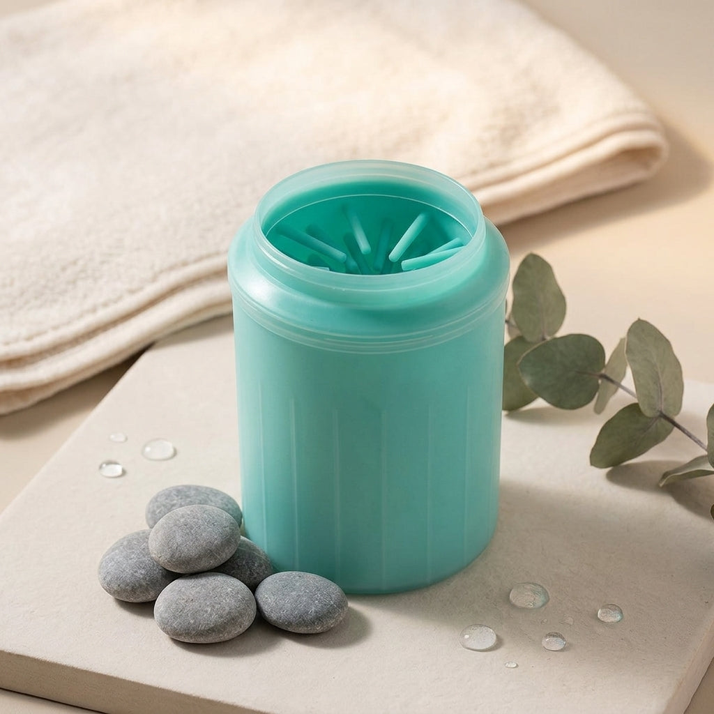 The Vela Paw-Purify: Portable Silicone Foot Washing Cup