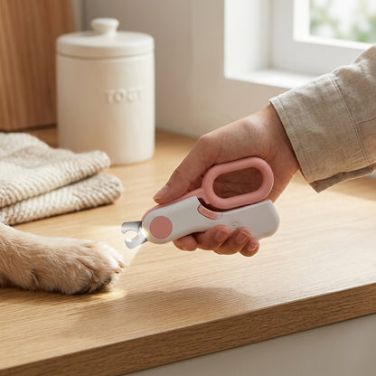 The Vela Glow-Trim: LED Safety Nail Clipper