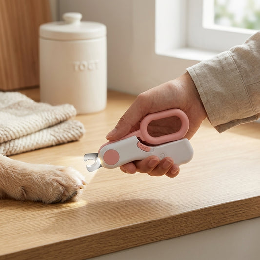 The Vela Glow-Trim: LED Safety Nail Clipper