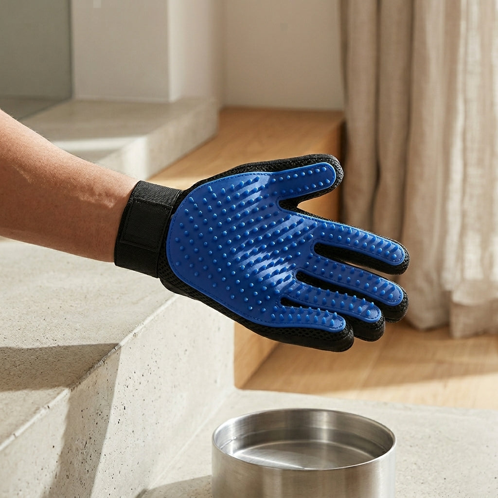 Vela Gentle Touch Grooming & Deshedding Glove