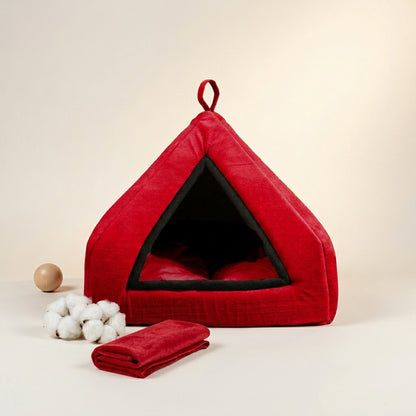 The Vela Velvet Hideaway: Signature Pet Cocoon