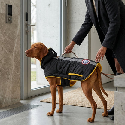 The Vela Jackson: Cold-Alert Technical Dog Jacket.