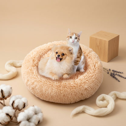 The Vela Cloud-Nest: Ultra-Plush Calming Pet Bed