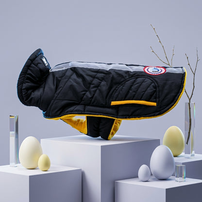 The Vela Jackson: Cold-Alert Technical Dog Jacket.