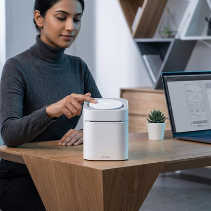The Vela Air Magicube: Smart Pet Odor Eliminator