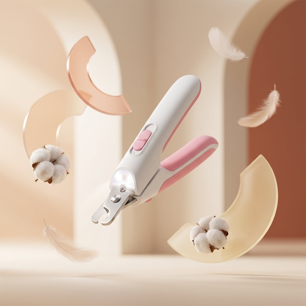 The Vela Glow-Trim: LED Safety Nail Clipper