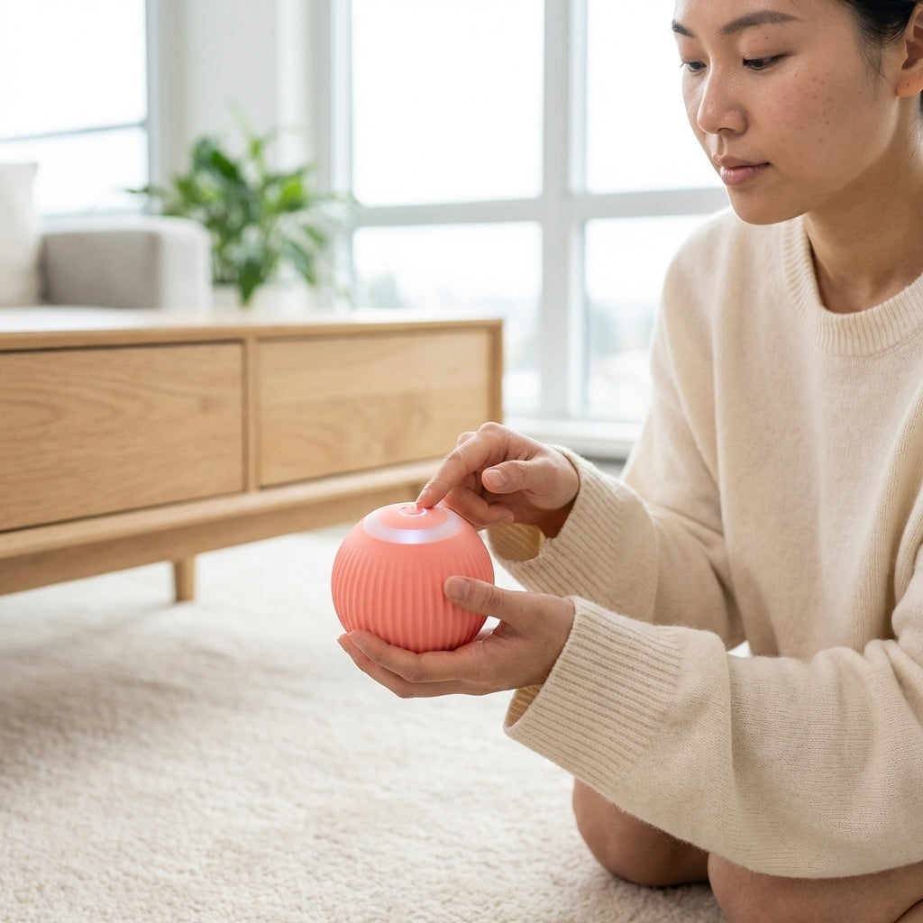 The Vela Orbit-Smart: Automatic Rolling Cat Ball