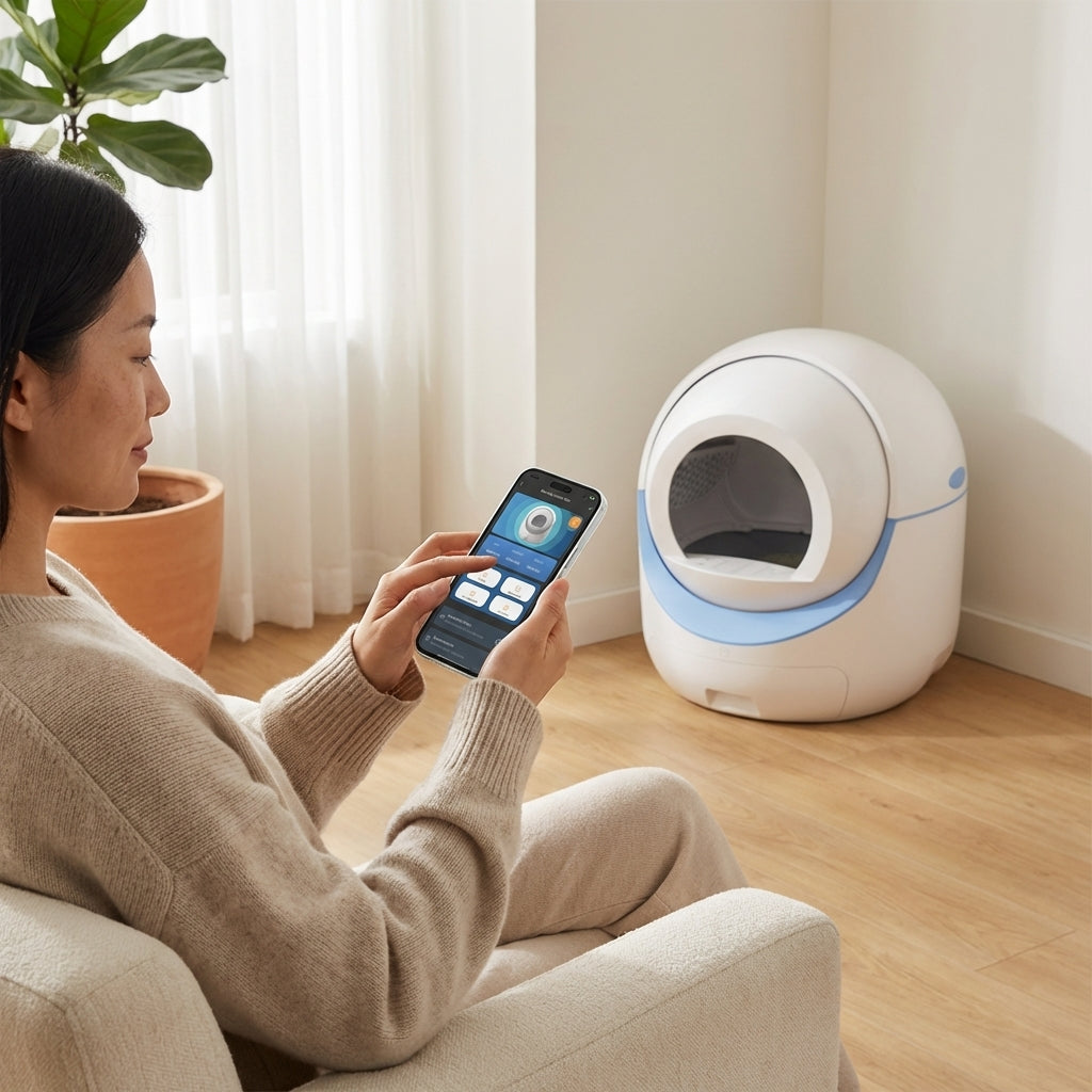 The Vela PureSphere: Intelligent Self-Cleaning Litter System