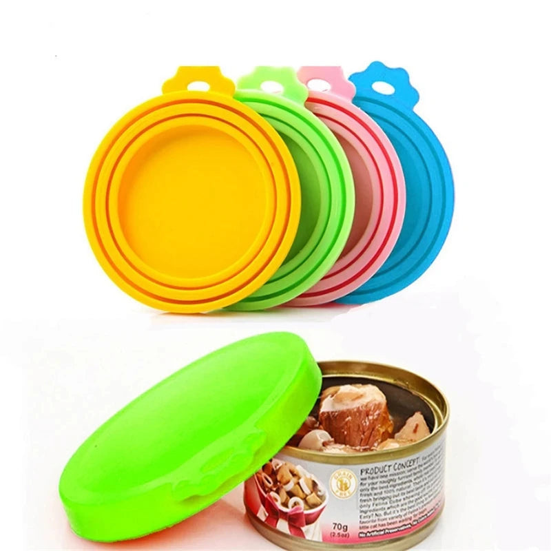 The Vela Fresh-Seal: Reusable BPA-Free Silicone Can Lids
