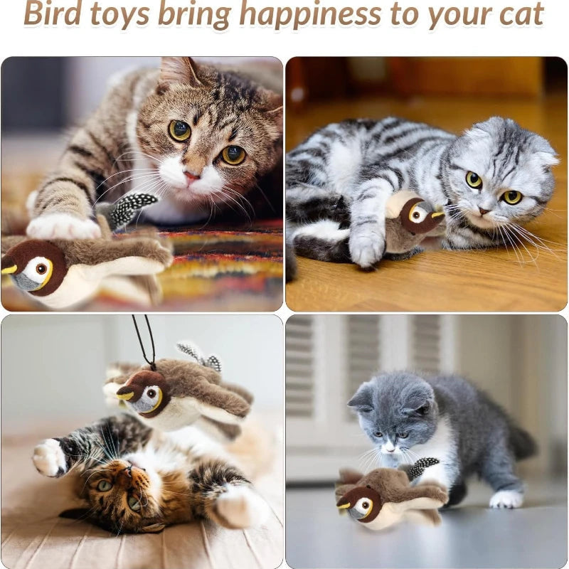 The Vela Sparrow-Swing: 3-Mode Interactive Flapping Bird